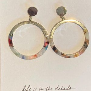 LOFT resin earrings